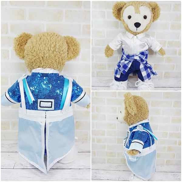 画像3: 【予約受付中】 ダッフィー 衣装 Sサイズ (身長43cm) コスチューム 服 na47 (3)