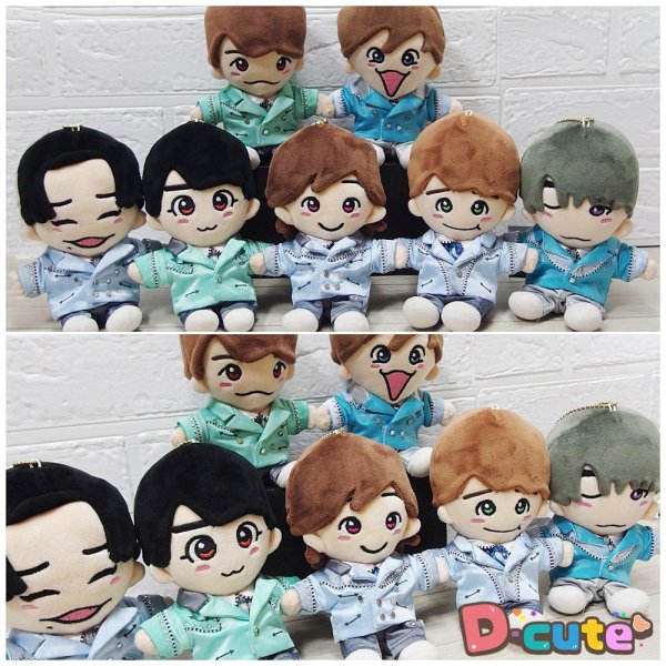 画像5: ちびぬい コスチューム 服 na501 アルファ衣装 赤担当 (5)