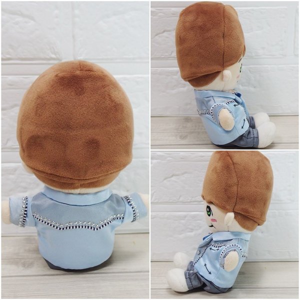画像3: 【予約受付中】ちびぬい コスチューム 服 na505 アルファ衣装 緑色担当 (3)