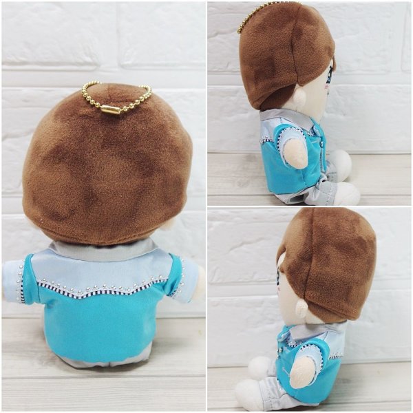 画像3: 【予約受付中】ちびぬい コスチューム 服 na506 アルファ衣装 青担当 (3)