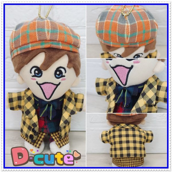 画像4: 【予約受付中】ちびぬい コスチューム 服 na516 kamigata 青担当 (4)