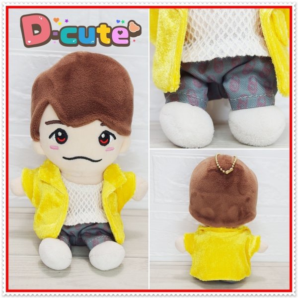 画像9: 赤担当 ちびぬい ギラギラ コスチューム  服 na551 (9)