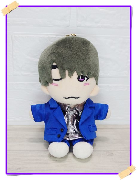 画像2: 紫担当 ちびぬい ギラギラ コスチューム  服 na555 (2)