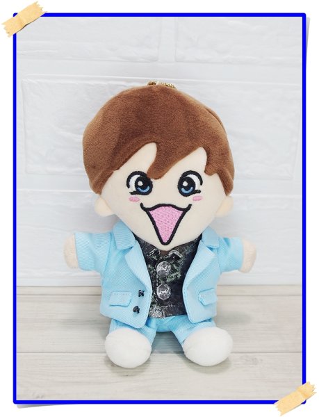 画像2: 青担当 ちびぬい ギラギラ コスチューム  服 na556 (2)