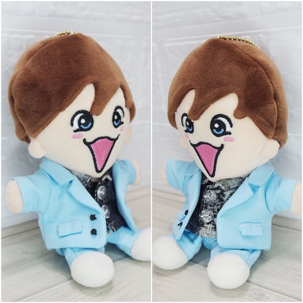 画像3: 青担当 ちびぬい ギラギラ コスチューム  服 na556 (3)