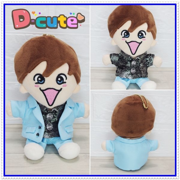 画像5: 青担当 ちびぬい ギラギラ コスチューム  服 na556 (5)