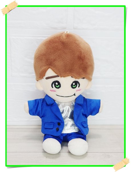 画像2: 緑担当 ちびぬい ギラギラ コスチューム  服 na557 (2)