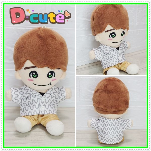 画像9: 緑担当 ちびぬい ギラギラ コスチューム  服 na557 (9)