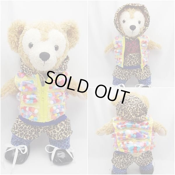 画像2: ダッフィー 衣装 Sサイズ (身長43cm) 2013 NEW 豹柄 コスチューム 服 new01 増 (2)
