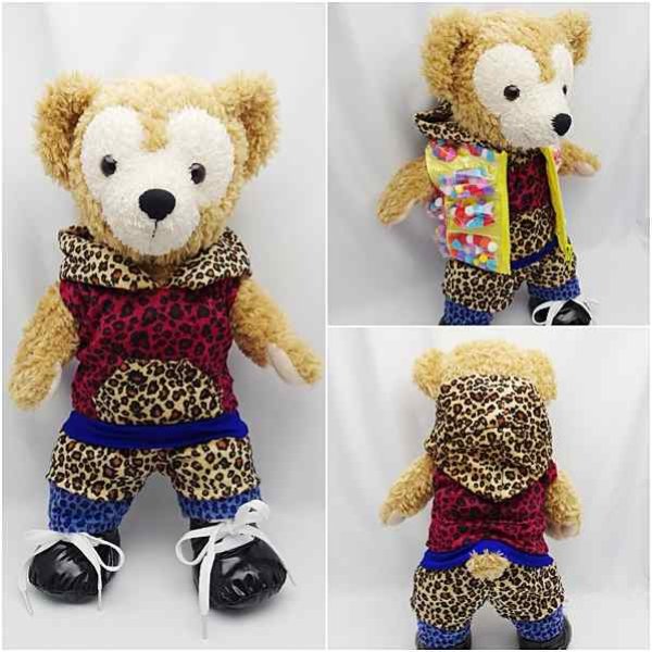 画像3: 【受注製作】 ダッフィー 衣装 Sサイズ (身長43cm) 2013 NEW 豹柄 コスチューム 服 new01 増 (3)