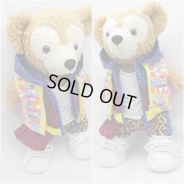 画像2: 【予約受付中】 ダッフィー 衣装 Sサイズ (身長43cm) 2013 NEW 豹柄 コスチューム 服 new03 手 (2)