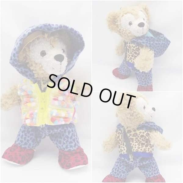 画像3: ダッフィー＆ジェラトーニ 衣装 ポーチサイズ (身長28cm) 2013 NEW 豹柄 コスチューム 服 new04 加 (3)