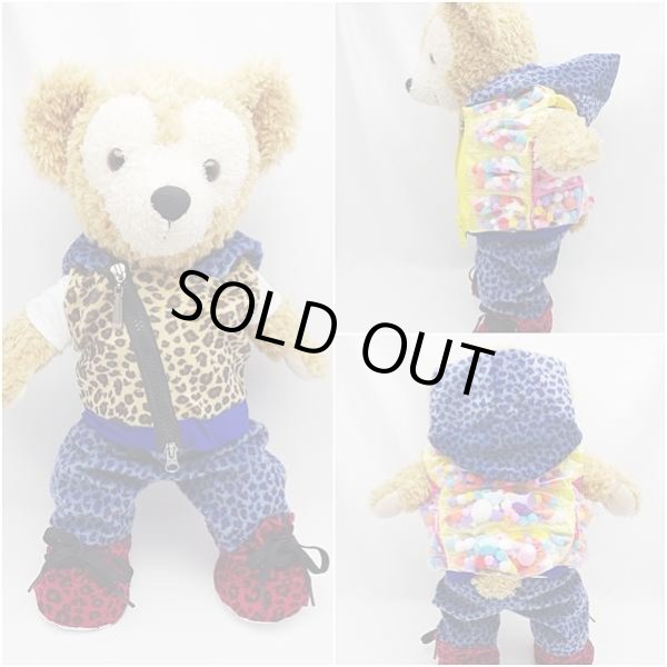 画像3: 【予約受付中】 ダッフィー 衣装 Sサイズ (身長43cm) 2013 NEW 豹柄 コスチューム 服 new05 加 (3)