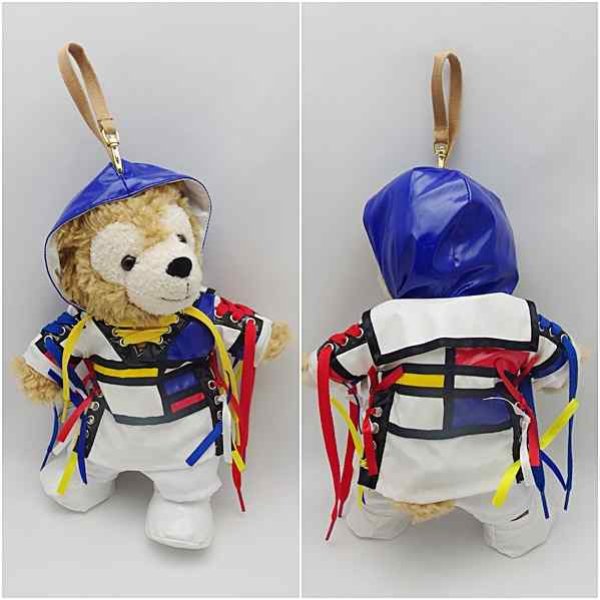画像3: 【受注製作】 ダッフィー＆ジェラトーニ 衣装 ポーチサイズ (身長28cm) white コスチューム 服 new10 手 (3)