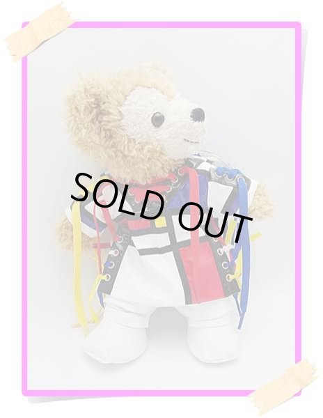 画像1: 【予約受付中】 ダッフィー＆ジェラトーニ 衣装 ポーチサイズ (身長28cm) white コスチューム 服 new12 手 (1)