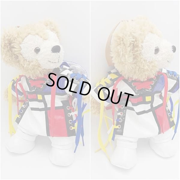 画像2: 【予約受付中】 ダッフィー＆ジェラトーニ 衣装 ポーチサイズ (身長28cm) white コスチューム 服 new12 手 (2)