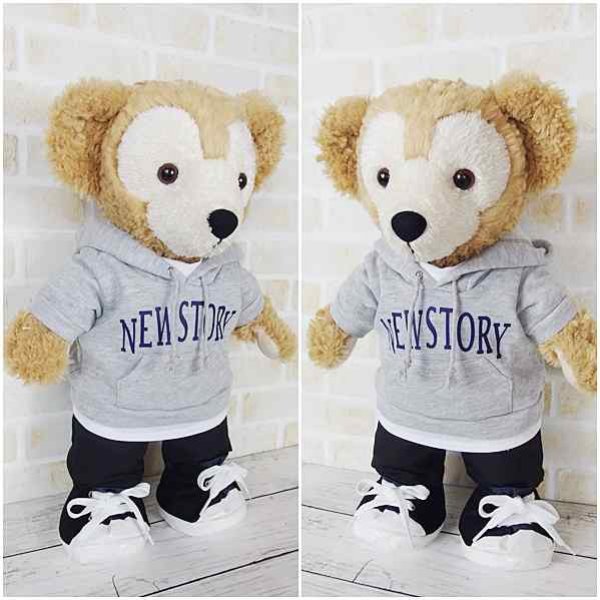 画像2: 【予約受付中】  ダッフィー 衣装 Sサイズ (身長43cm)  NEW  コスチューム 服 new138 (2)