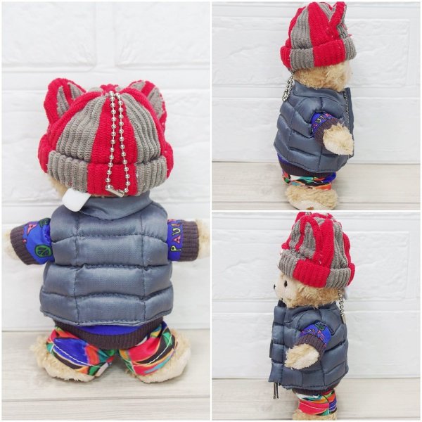 画像3: 【予約受付中】ダッフィー 衣装 ぬいばサイズ (身長14cm) Number 風 0コスチューム 服 Ni14 (3)