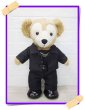 画像1: 【予約受付中】ダッフィー 衣装 Sサイズ (身長43cm) LIVE 黒ジャケット コスチューム 服 Ni22 (1)