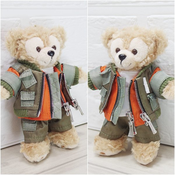 画像2: ダッフィー 衣装 ぬいばサイズ (身長14cm) Number  コスチューム 服 Ni31 (2)