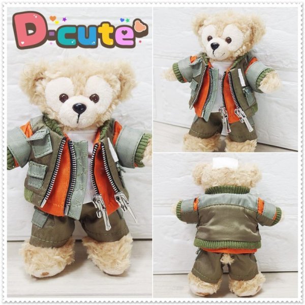 画像4: ダッフィー 衣装 ぬいばサイズ (身長14cm) Number  コスチューム 服 Ni31 (4)