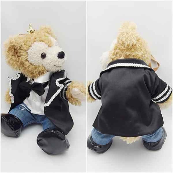 画像3: 【受注製作】 ダッフィー＆ジェラトーニ 衣装 ポーチサイズ (身長28cm) コスチューム 服  sexy11 (3)