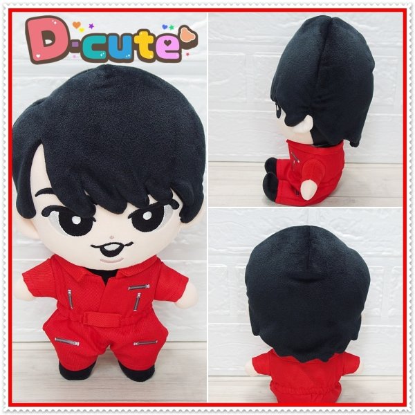 画像4: すのチル BIGぬいぐるみ コスチューム 服 それスノ つなぎ 衣装 赤 sb171 (4)