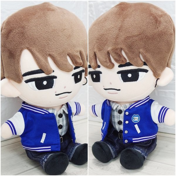 画像3: 【予約受付中】 すのチル BIGぬいぐるみ コスチューム 服 ゆり組 衣装 青担当 sb312 (3)