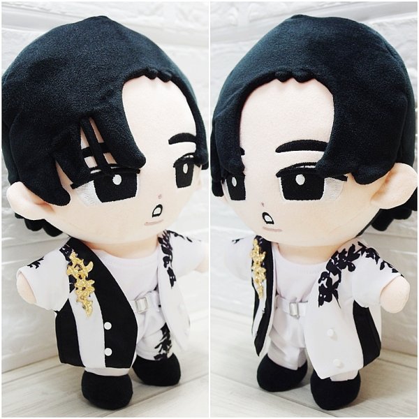 画像2: BIG すのチル コスチューム 白黒 衣装 黒担当 sb409 (2)