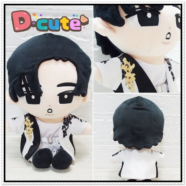 画像4: BIG すのチル コスチューム 白黒 衣装 黒担当 sb409 (4)