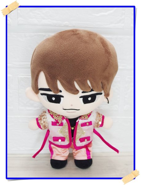 画像2: 【予約受付中】 2025 スタジアム ピンク衣装 (すのチル小/BIG選択) 青担当 sn457 (2)