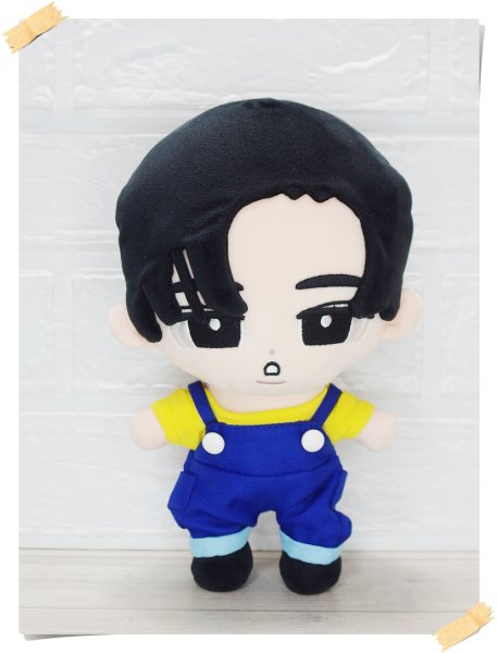 画像2: 【予約受付中】 オーバーオール (全員共通) (すのチル小/BIG選択) 黄色担当 (2)