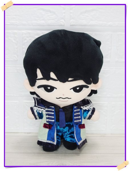 画像2: 【予約受付中】 新ターコイズ衣装  (すのチル小/BIG選択) 紫担当 sn516 (2)