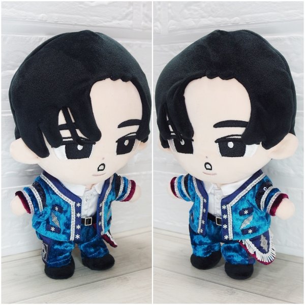 画像2: 【予約受付中】 新ターコイズ衣装  (すのチル小/BIG選択) 黒担当 sn519 (2)