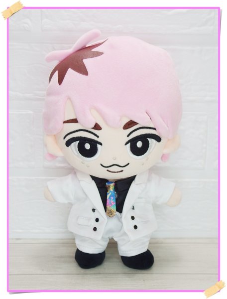 画像2: スペシャルズ 白 スーツ 衣装 (すのチル小/BIG選択) ピンク担当 sn520 (2)