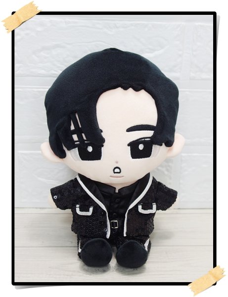 画像2: 【予約受付中】2025 スタジアム スパンコール衣装 (すのチル小/BIG選択) 黒担当 sn449 (2)