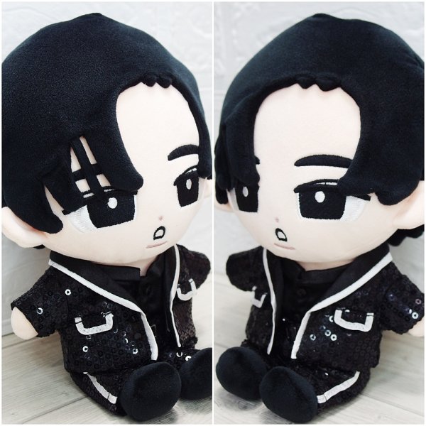 画像3: 【予約受付中】2025 スタジアム スパンコール衣装 (すのチル小/BIG選択) 黒担当 sn449 (3)