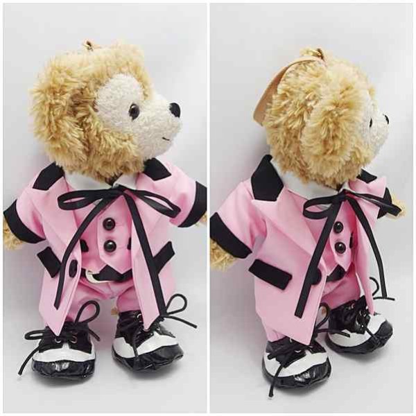 画像2: 【予約受付中】ダッフィー&ジェラトーニ 衣装 ポーチサイズ (身長28cm) コスチューム 服  sexy06 (2)