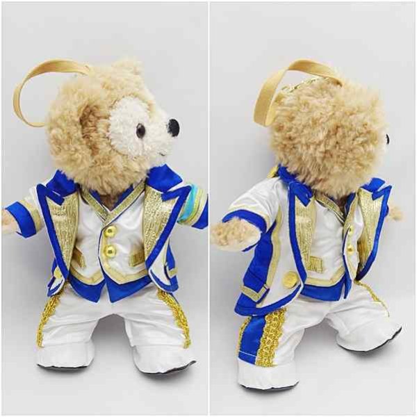 画像2: 【予約受付中】 ダッフィー&ジェラトーニ 衣装 ポーチサイズ (身長28cm) コスチューム 服  sexy73 (2)