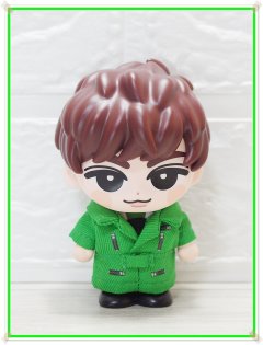 【予約受付中】ソフビ つなぎ衣装 緑担当 sf174