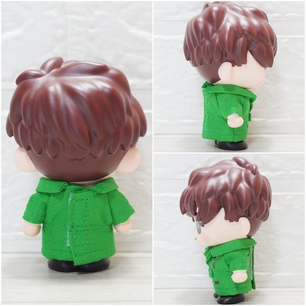 画像3: 【予約受付中】 ソフビ つなぎ衣装 緑担当 sf174 (3)