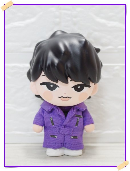 画像1: 【予約受付中】 ソフビ つなぎ衣装 紫担当 sf176 (1)