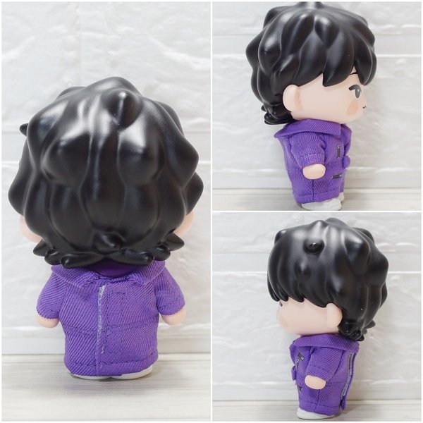 画像3: 【予約受付中】 ソフビ つなぎ衣装 紫担当 sf176 (3)