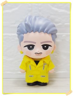 【予約受付中】ソフビ つなぎ衣装 黄色担当 sf178