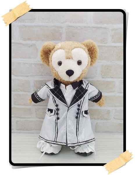 画像1: 【予約受付中】ダッフィー 衣装 Sサイズ (身長43cm) コスチューム 服 six04 (1)
