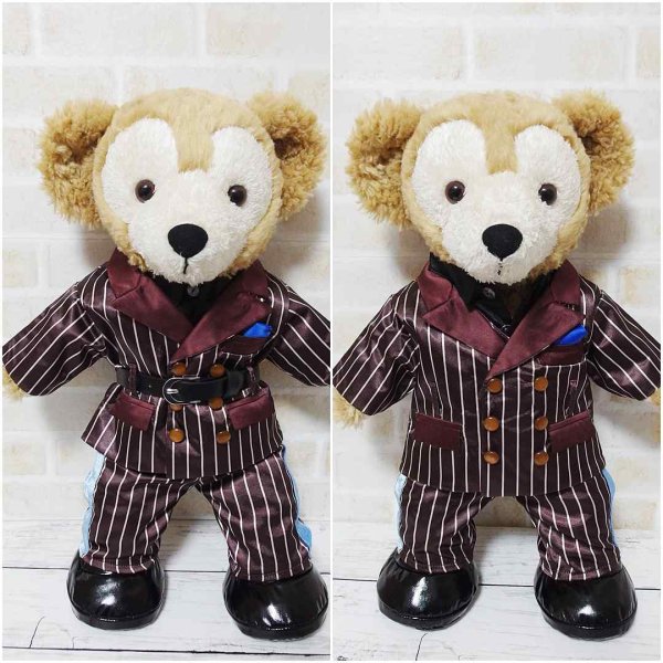 画像2: 【予約受付中】ダッフィー 衣装 Sサイズ (身長43cm) コスチューム 服 six16 (2)