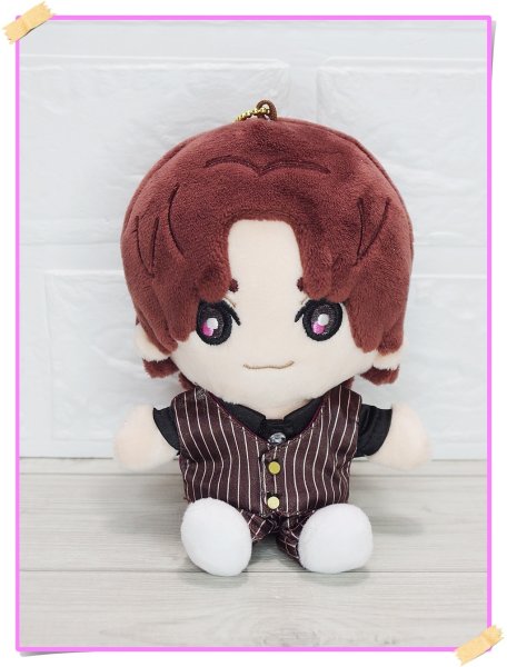 画像3: 【予約受付中】手つなぎスト衣装 茶色 ストライプ コスチューム 服 six18 (3)