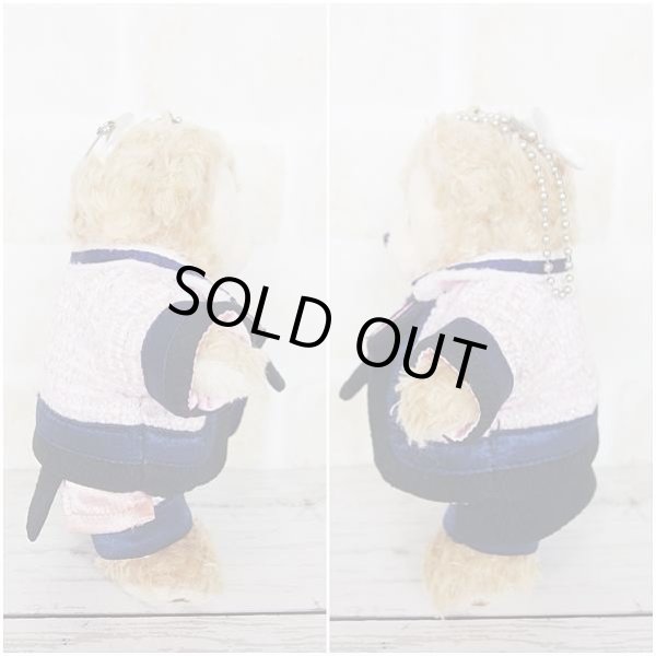 画像4: 【予約受付中】ダッフィー ぬいばサイズ (14cm) ツイード衣装 snow 風コスチューム 服 担当緑 sn104 (4)