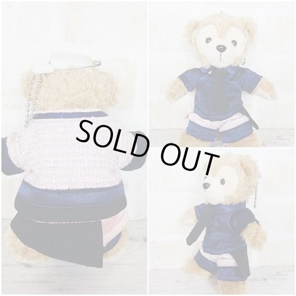 画像5: 【予約受付中】ダッフィー ぬいばサイズ (14cm) ツイード衣装 snow 風コスチューム 服 担当緑 sn104 (5)