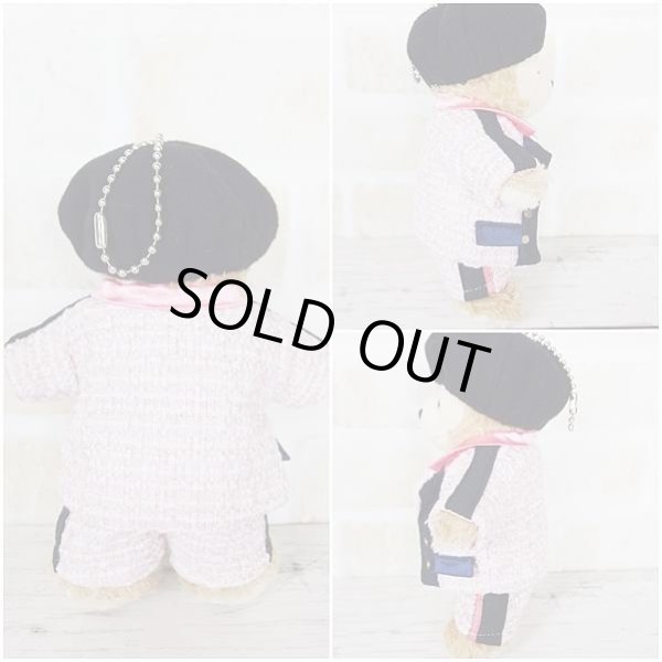 画像3: 『在庫処分SALE中』ダッフィー ぬいばサイズ (14cm) ツイード衣装 snow 風コスチューム 服 担当オレンジ sn105 (3)